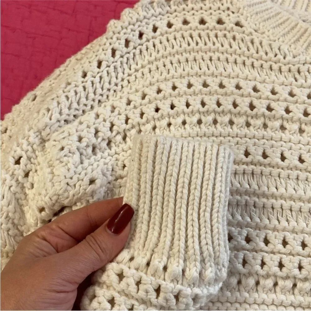 All Saints Women's Cream Sweater, XS - Picture 5 of 8